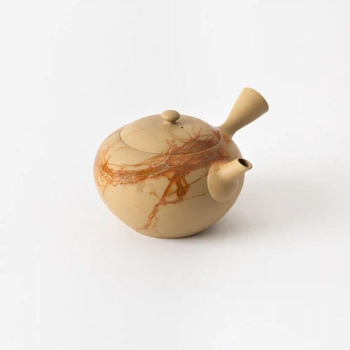 White Mogake Tokoname Teapot