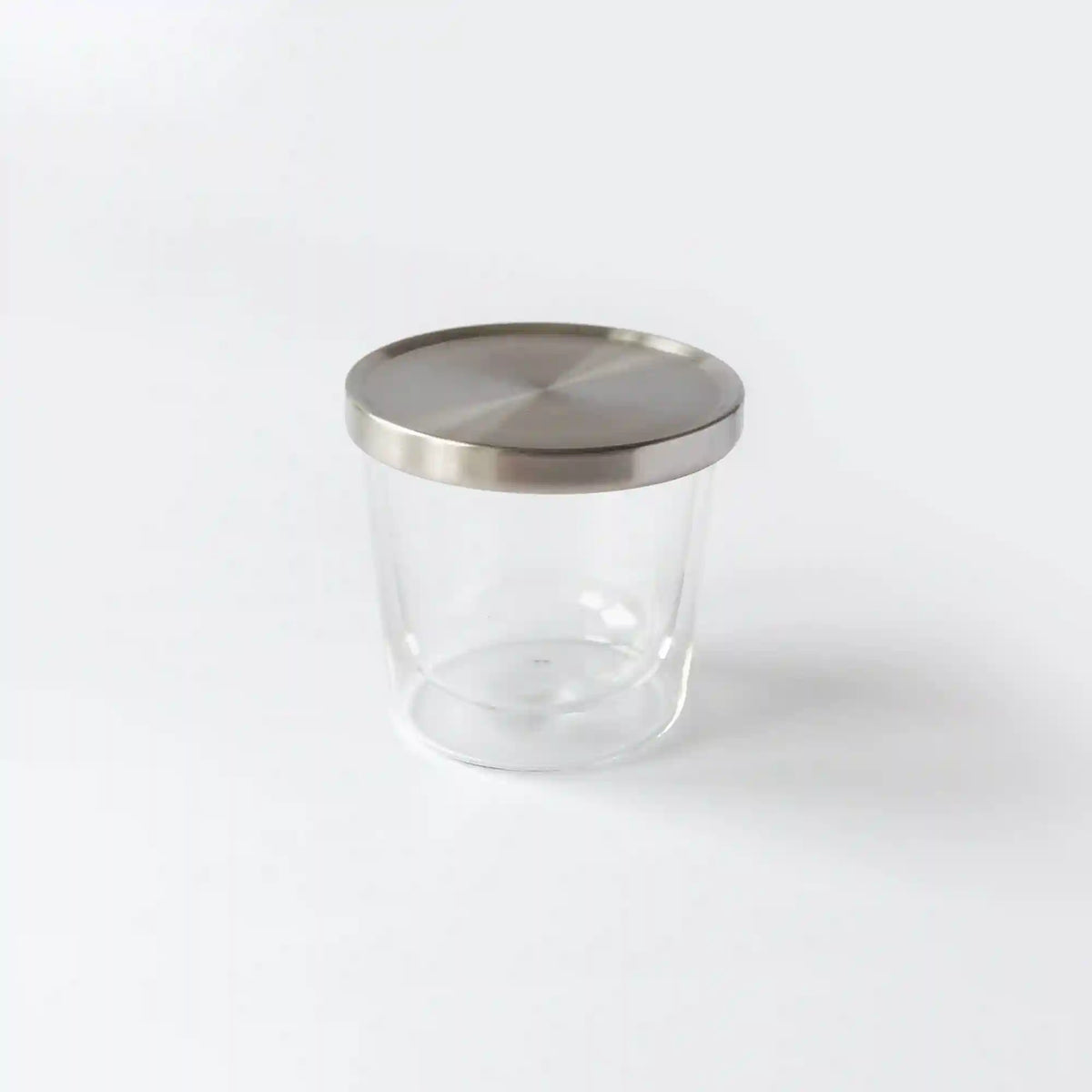 Kinto Double Wall Glass Cup & Lid